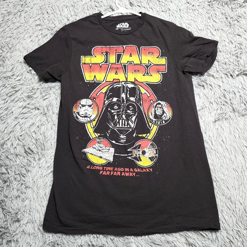 Star Wars Shirt Mens Small Darth Vader Empire Graphic Tee Movie‎ Sci-Fi